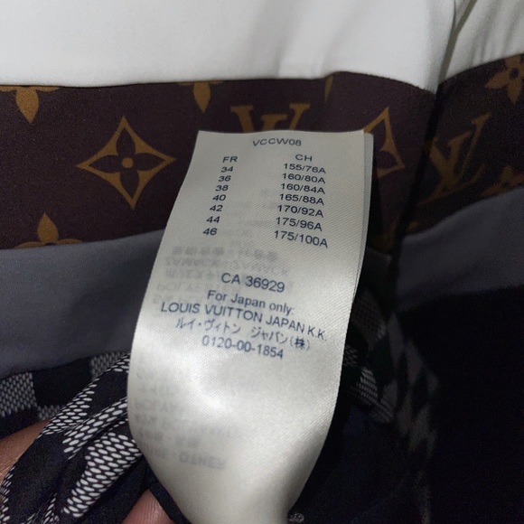 SPORTY DAMIER BODYSUIT IN TECHNICAL JERSEY size 40 - Picture 6 of 6